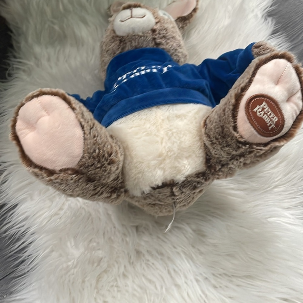 Large 16” Peter Rabbit Plush toy - Picture 7 of 13